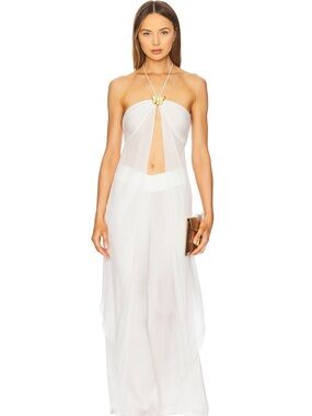 Cin Cin - Coral Orchid Drape Top